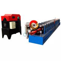 Quality Square Copper 0.6mm Downspout Pipe Forming Machine 3 Phases for sale