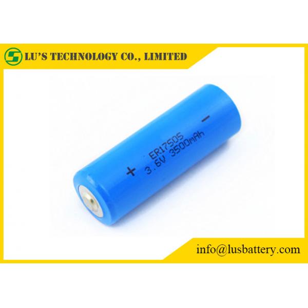 Quality ER17505 Lithium Thionyl Chloride Battery 3.6V 3400mah lithium batteries ER17500 for sale