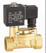 Quality Automotive 3/8＂Solenoid Valve Electric Water Valve Pilot Operated DFD Series for sale