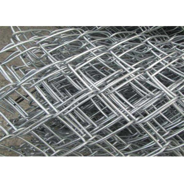 Quality Hot Dip Galvanized Cyclone Wire Mesh OHSAS 18001 Cyclone Chain Link Fence for sale
