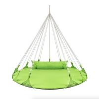 China Outdoor Leisure Portable Camping Oxford Swing Hanging Hammock For 2-Person 150*160CM factory