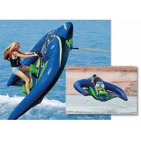 China 3.6x2.4m PVC Water Play Equipment Toys Inflatable Flying Manta Ray / Towable Water Sport Kite Tube factory
