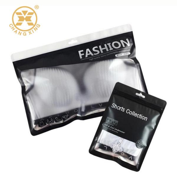 Quality Biodegradable Compostable Zipper Zip Lock Bags Pouches For Apparel for sale