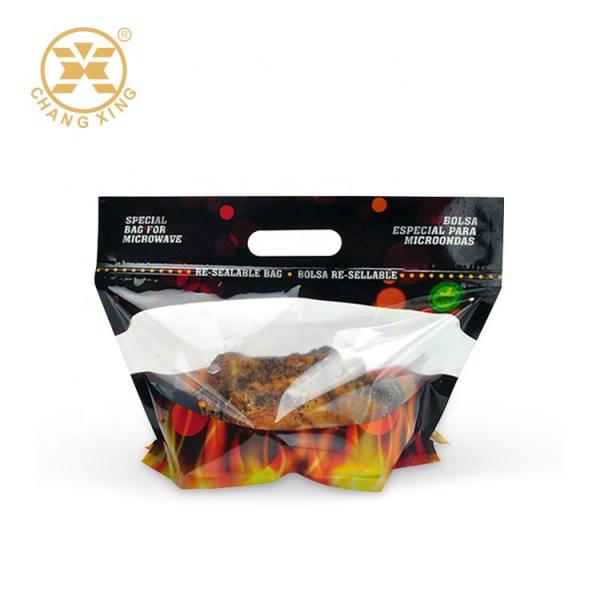 Quality Anti Fog OPP Vacuum Packaging Bag Nylon Zip Lock Food Packaging Bags Roast for sale