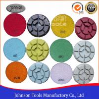 China 100mm Diamond Polishing Pads for Concrete , Polishing the Concrete Countertop and Floor factory