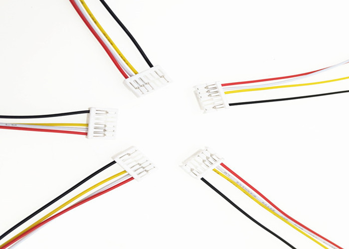 China Durable 28wag Cable Harness , Custom Wire Harness 50mm Jst Gh 6 Pin 1.25mm Pitch To 3mm Tinned Wire Ends factory