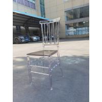 Quality Durable Stackable Resin Chiavari Chair 25.5 Inches Arm Height For Home for sale