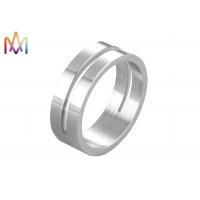China 1mm Thickness Mens Stainless Steel Wedding Rings factory