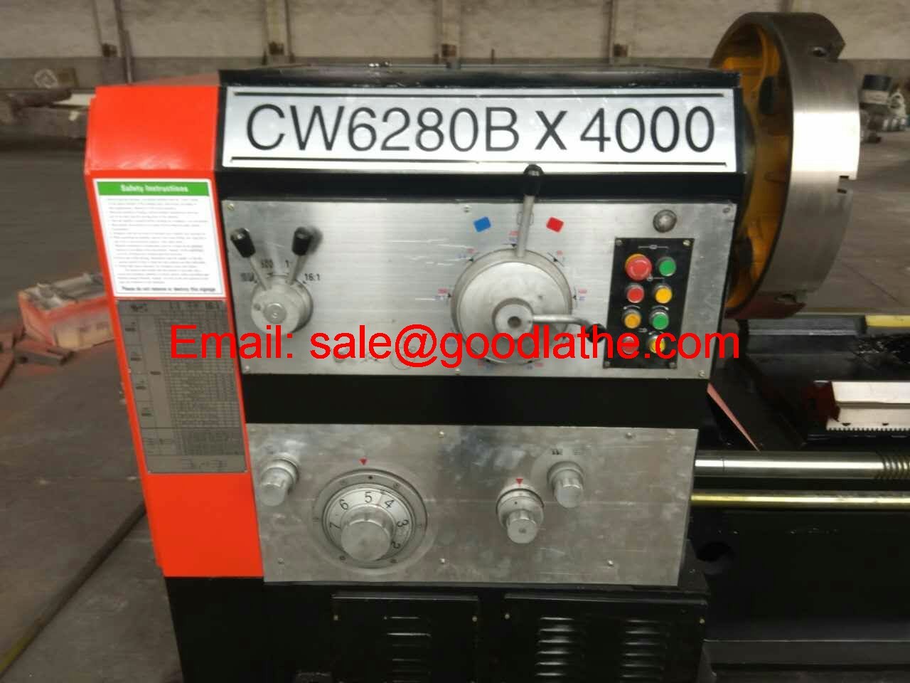 China CW6280 Gap bed Universal Lathe Machine factory