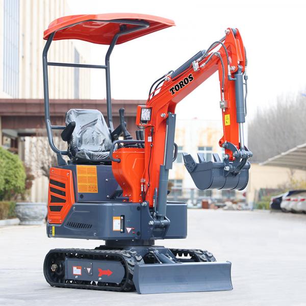 Quality Roadworks Mini Crawler Excavator 1200kg Construction Industrial Use for sale