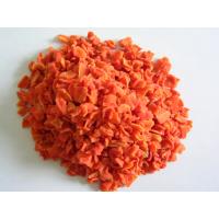 Quality Safe And Healthy Dried Carrot Chips Low Calorie No Additives With 10x10x3mm Size for sale