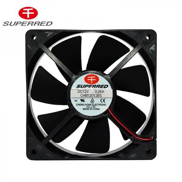 Quality Ball Bearing 120x25Mm PBT 94V0 DC Cooling Fan for sale