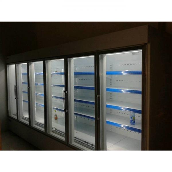 Quality 380V 1600L Multideck Glass Beverage Cooler For Supermarket for sale