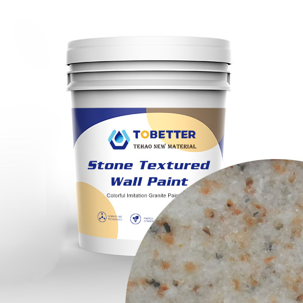 Quality Heat Resistant Natural Real Stone Paint Outdoor Stone Effect Paint Texture for sale