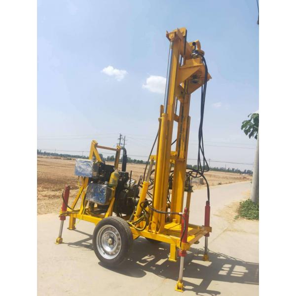 Quality 60rpm Dia450mm Well Drilling Machine With 4 Cylinder Diesel Engine for sale