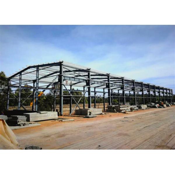 Quality Light PEB Steel Buildings Metal Agricultural Warehouse Construction Support for sale