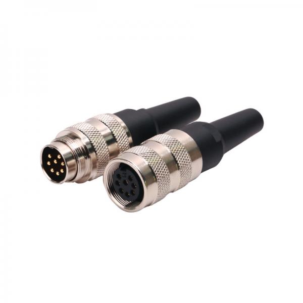 Quality IP67 Circular Electrical Connectors , Molded Straight M16 Connector 6 Pin 5 Pin for sale