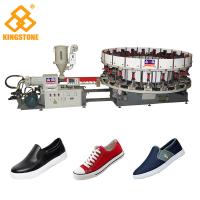 Quality CE SGS 2-3 Workers PVC Shoes Making Machine With Upper Lasting / 30-35kw/H for sale