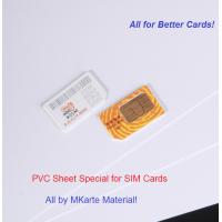 China Special Sheet Materials Pvc Plastic Sheet For SIM Card Body Production factory