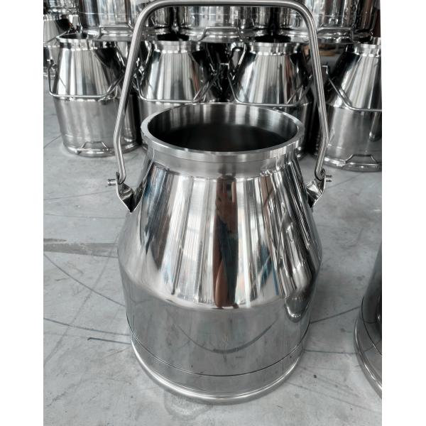 Quality Food Grade Stainless Steel Milking Machine Bucket System 6 KG for sale