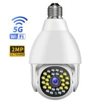 Quality 5G Smart E27 Wifi Panoramic Bulb Camera Wireless For Indoor Home Security for sale