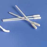 China 70mm Round Small Head Disposable Knitted Dacron Swabs factory