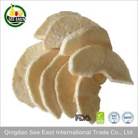 China Freeze Dried Apple Chips green food 100% NO ADDITIVES Chinese instant fruit emergency food factory