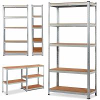 China 900*450*1800 Boltless Storage Rack 5 Tiers Heavy Duty Boltless Shelving System Garage factory