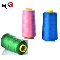 China Colored Spun Polyester Thread Dyed Pattern Different Thickness factory