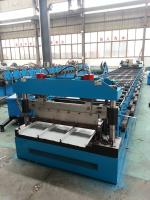 China Metal Steel Roof Kliplock Roll Forming Machine Gcr15 Chrome Plated Surface factory