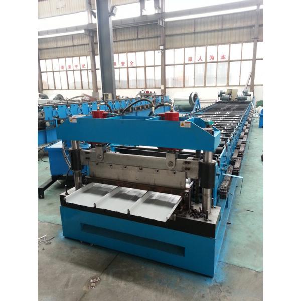 Quality Metal Steel Roof Kliplock Roll Forming Machine Gcr15 Chrome Plated Surface for sale