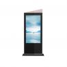 China High Brightness Outdoor LCD Digital Signage Floor Standing Android / PC System factory