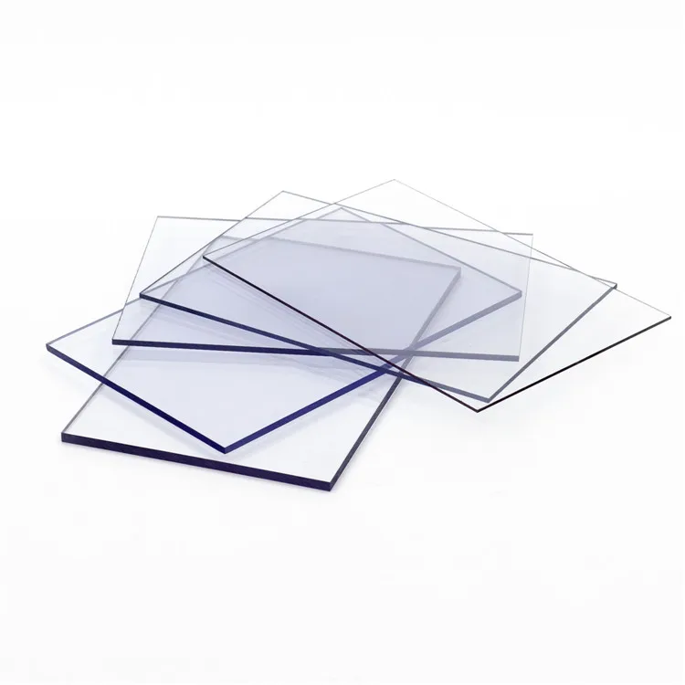 Quality High Quality Clear Uv Polycarbonate Sheet Uv Protection 1220x2440mm Plastic for sale