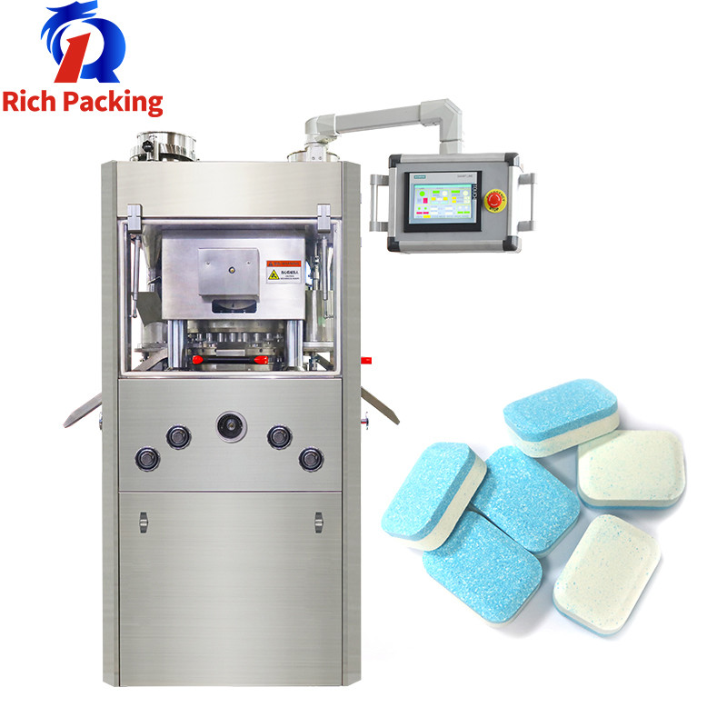 China Rotary Tablet Press Machine Two Layers Dishwashing Dishwasher Effervescent factory