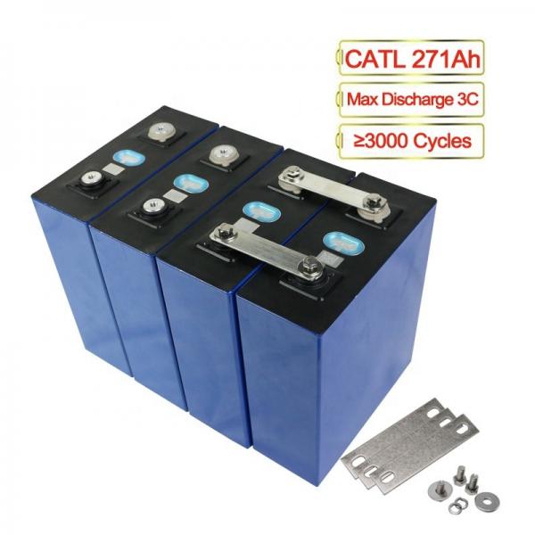 Quality Prismatic 271Ah CATL Lifepo4 Battery Solar Lithium Iron Phsphate Battery for sale