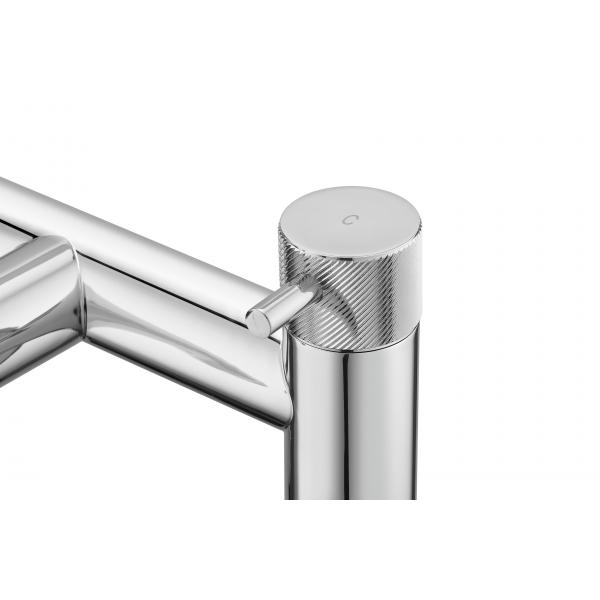 Quality Ceramic Modern Bath Shower Mixer One Hole Chrome Finish Faucets for sale