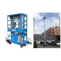 Quality Hydraulic Aluminum Work Platform For Outdoor Window Cleaning 12 Meter Working for sale