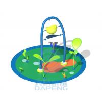 China 50 ㎡ Children Aqua Park Design With Water Splash Pad, Spray Park With EPDM Floor factory