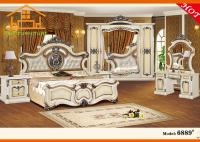 China Luxury royal imperial White color hotel equipments Wonderfultop Latest design master dubai bedroom furniture sets factory
