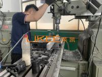 China 17.5KW Semi Automatic Aluminium Foil Container Making Machine Mitsubishi PLC factory
