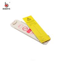 China Scafftag tag holder with PVC rewritable double-sided cardboard factory