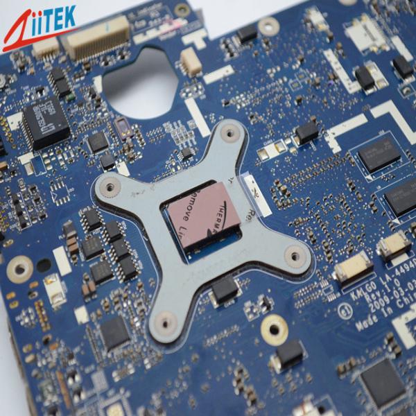 Quality Garnet Telecommunication Hardware Naturally Tacky 6.2 W Silicon Thermal Pad 0.25 for sale