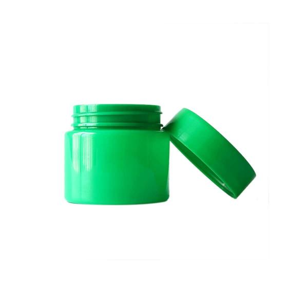 Quality Custom Color Hemp Flower Jar Plastic Containers 3oz Cannabis Storage for sale