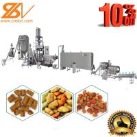 Quality Dry Kibble Fish Food Extruder Machine Machinery Production Line 100-160 kg/h for sale