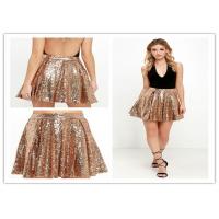 China Newest Design Women Sequin Skirt Mini Party Skirt Hot Sale factory