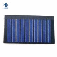 China ZW-537307 ETFE/PET Semi Flexible Solar Panel 0.15W PET Laminated Small Size Solar Panel 5V factory