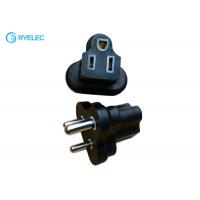 China South Africa Male Plug To Usa Nema 5-15r Adapter Three Hole Socket For Industrial Power factory
