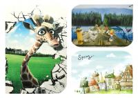 China Single Printing Head 9600DPI High Definition Oil Paints Wall Mural Printer Machinery factory