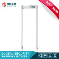 China High Sensitivity Door Frame Metal Detector 4 Zones LED Stripe Indicator Remote Control for sale