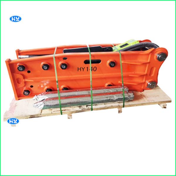 Quality 12-18 Tons Hydraulic Rock Breaker 120mm Chisel 42CRMO Excavator Mounted Hammer for sale